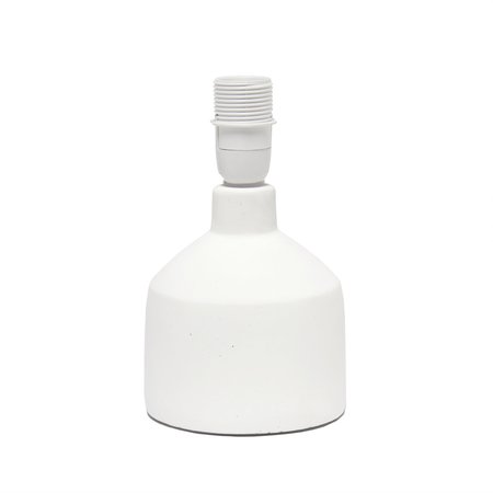 Simple Designs Mini Bocksbeutal Ceramic Table Lamp, Off White LT2080-OFF